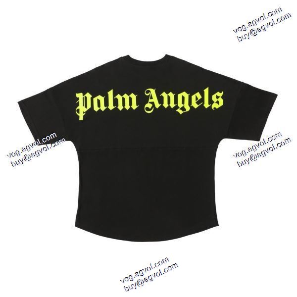 パーム エンジェルス 高品質 2020秋冬 半袖Tシャツ スーパーコピー 3色可選 梵字プリントドルマン半袖Tシャツ